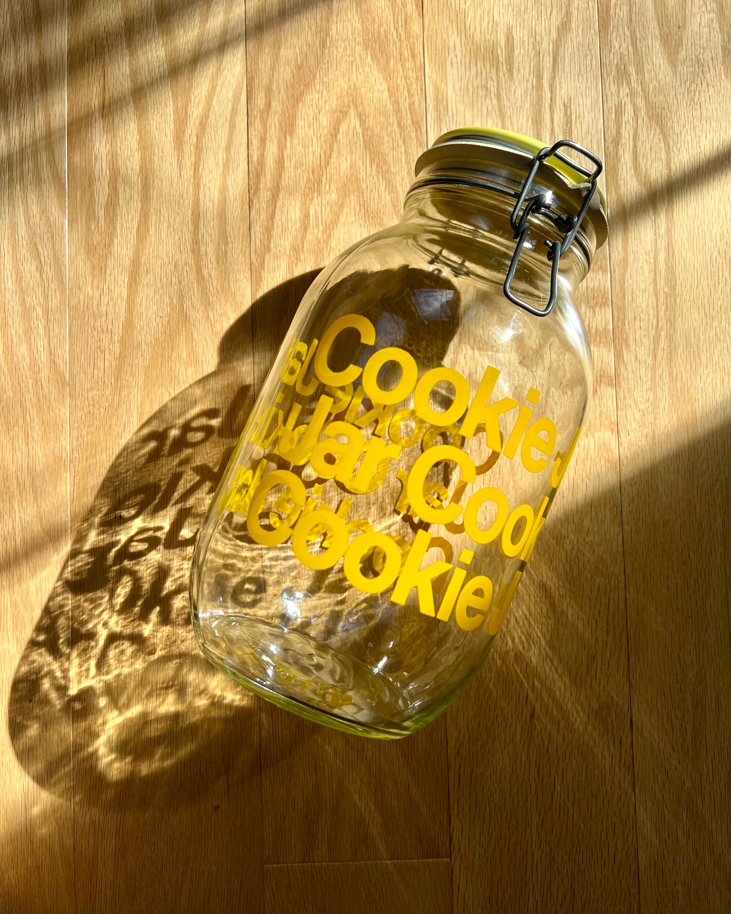 Glass Cookie Jar