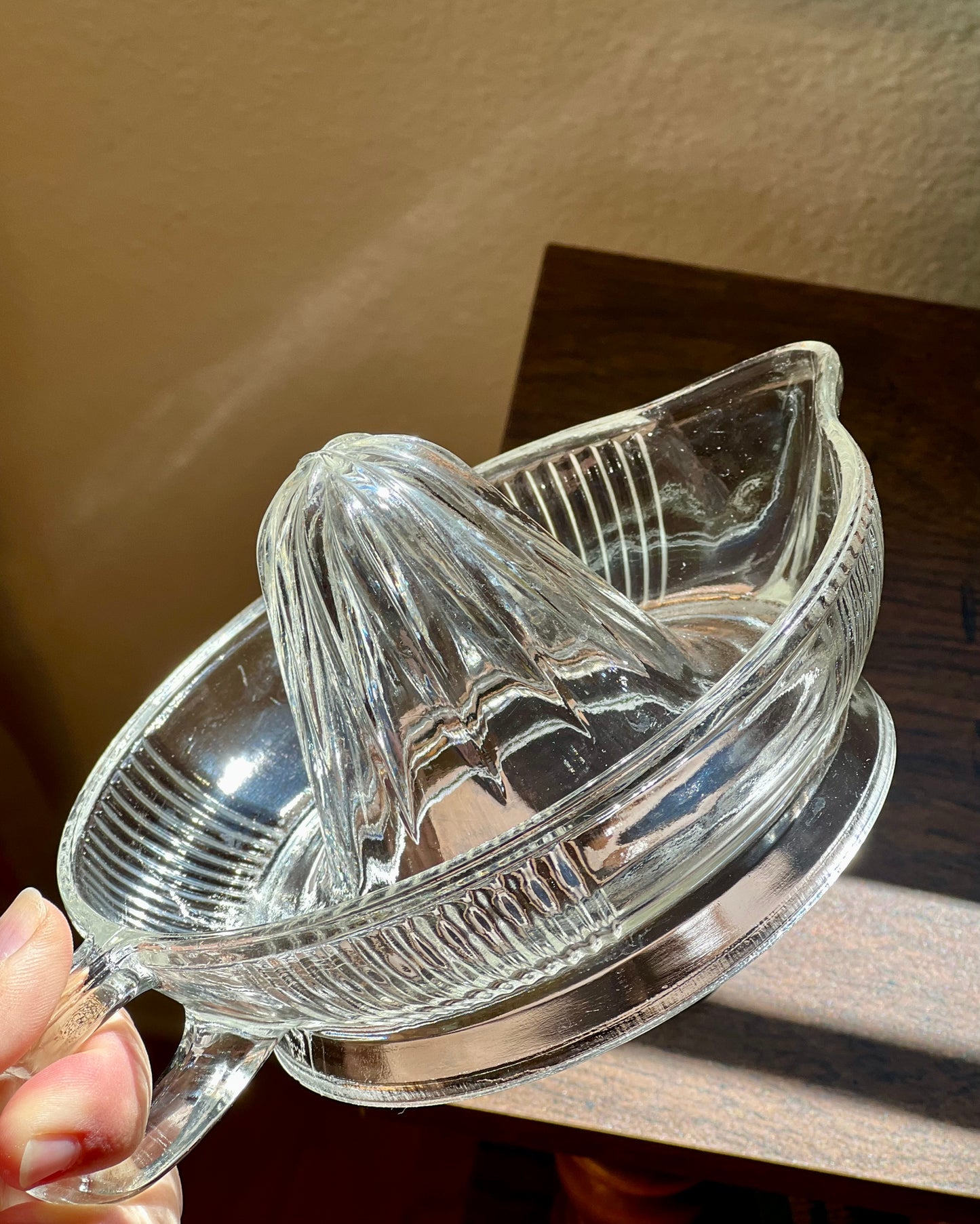 Vintage Glass Juicer