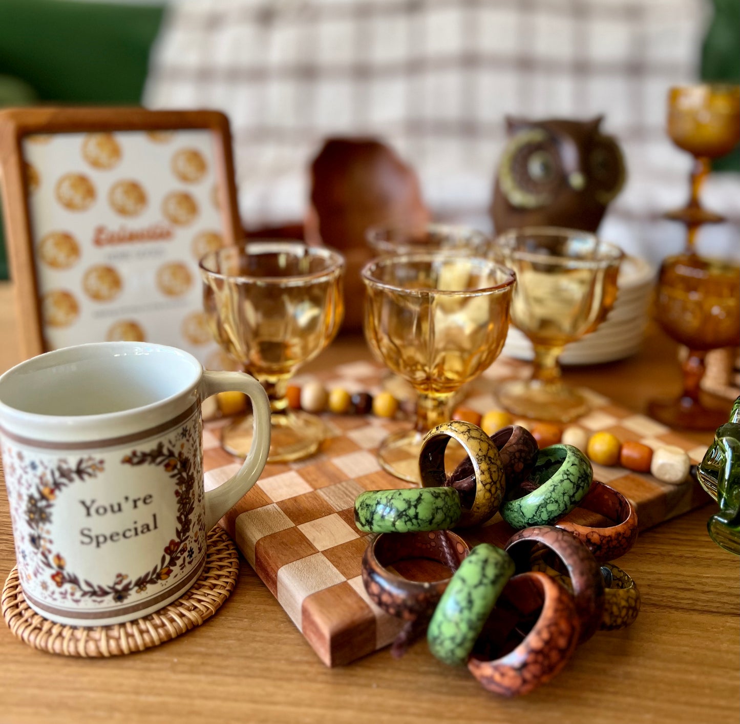 Retro Napkin Rings