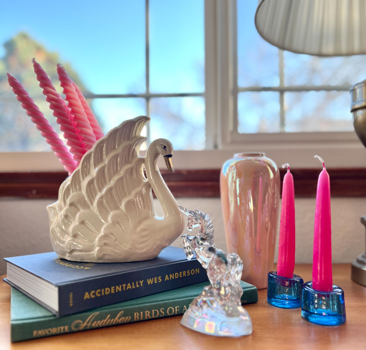 Iridescent Fenton Unicorn