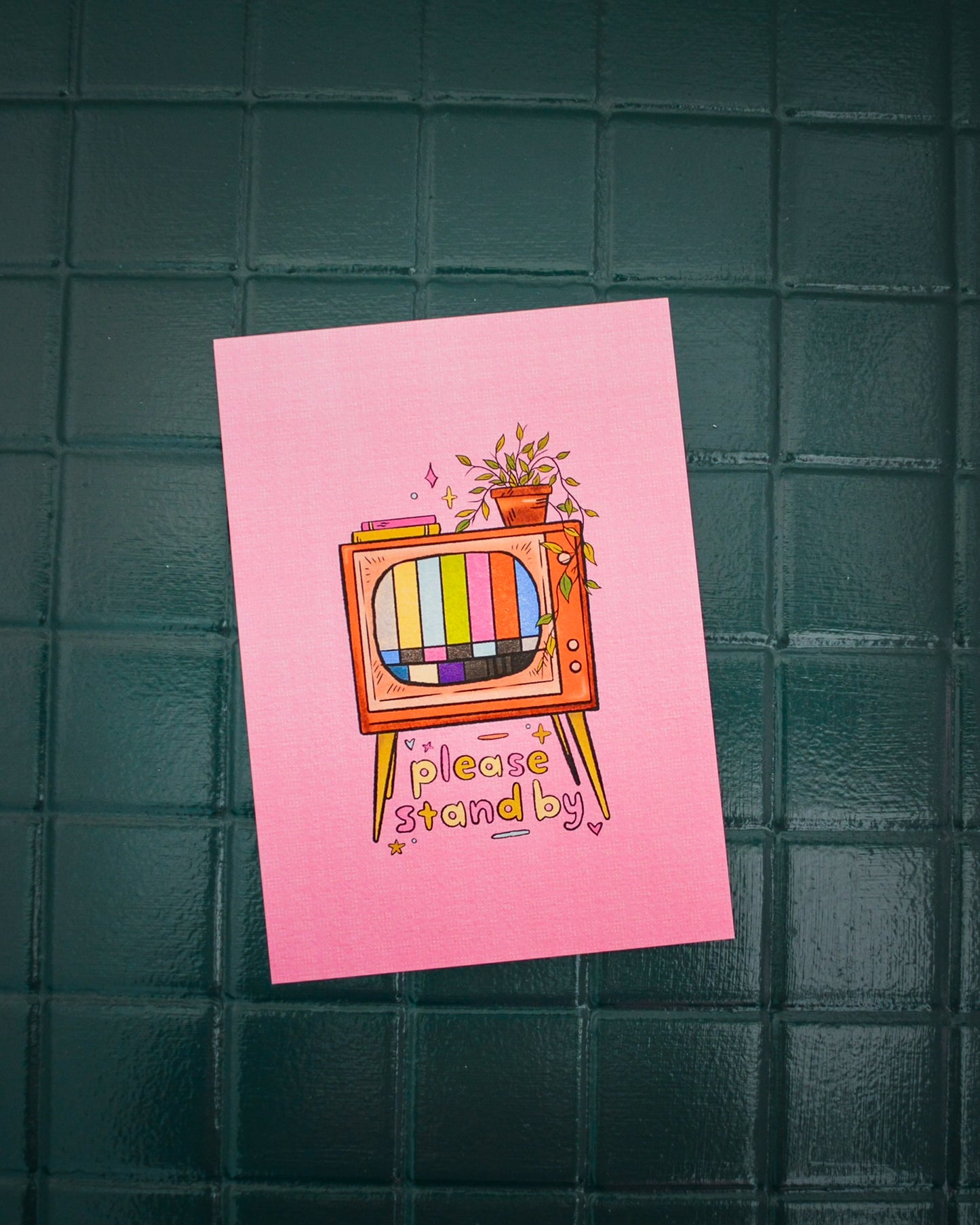 Please Stand By Print