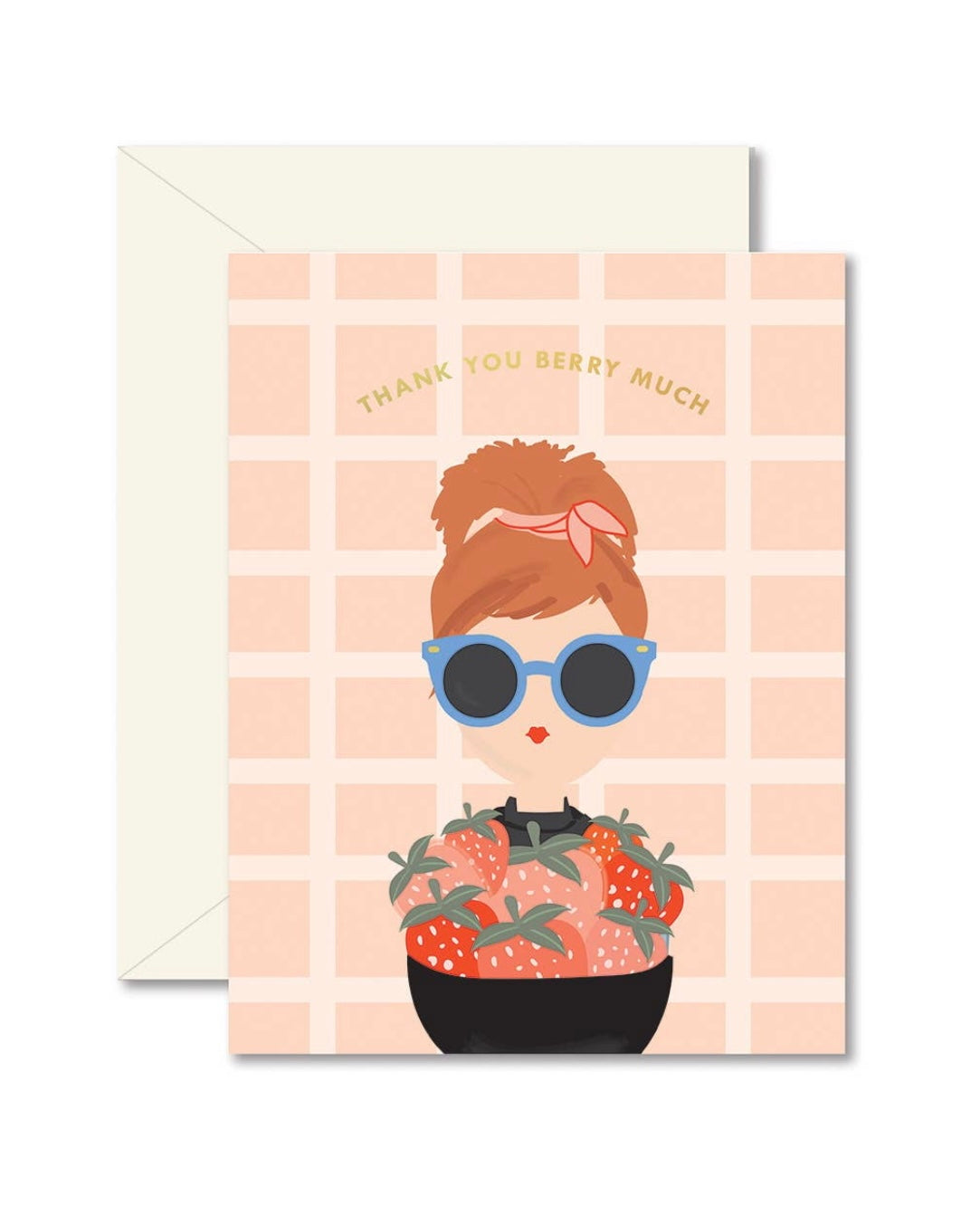Thank You Berry Much - Greeting Card