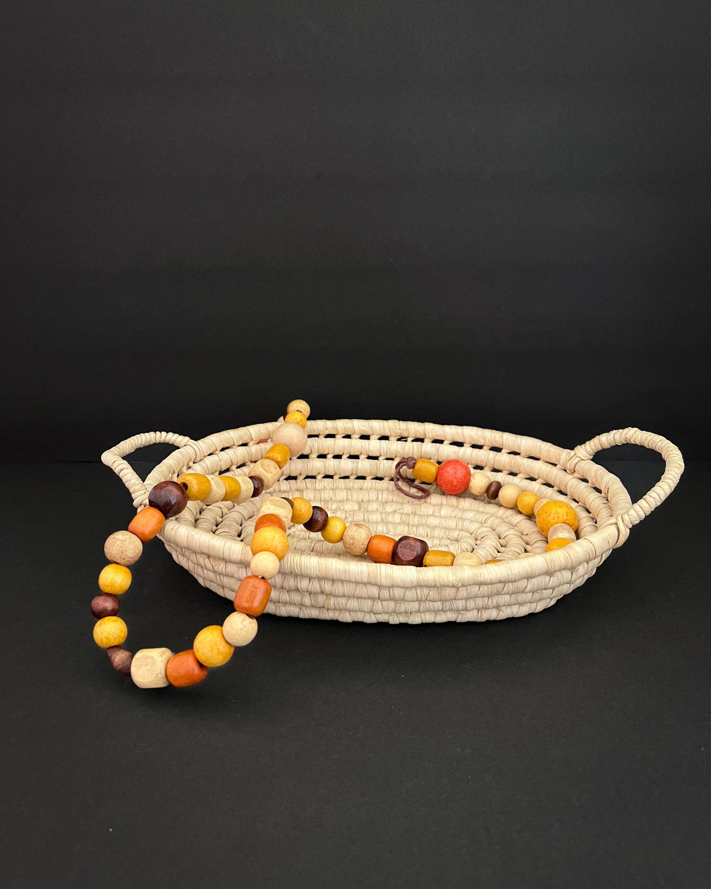 Decorative Wooden Bead Garland