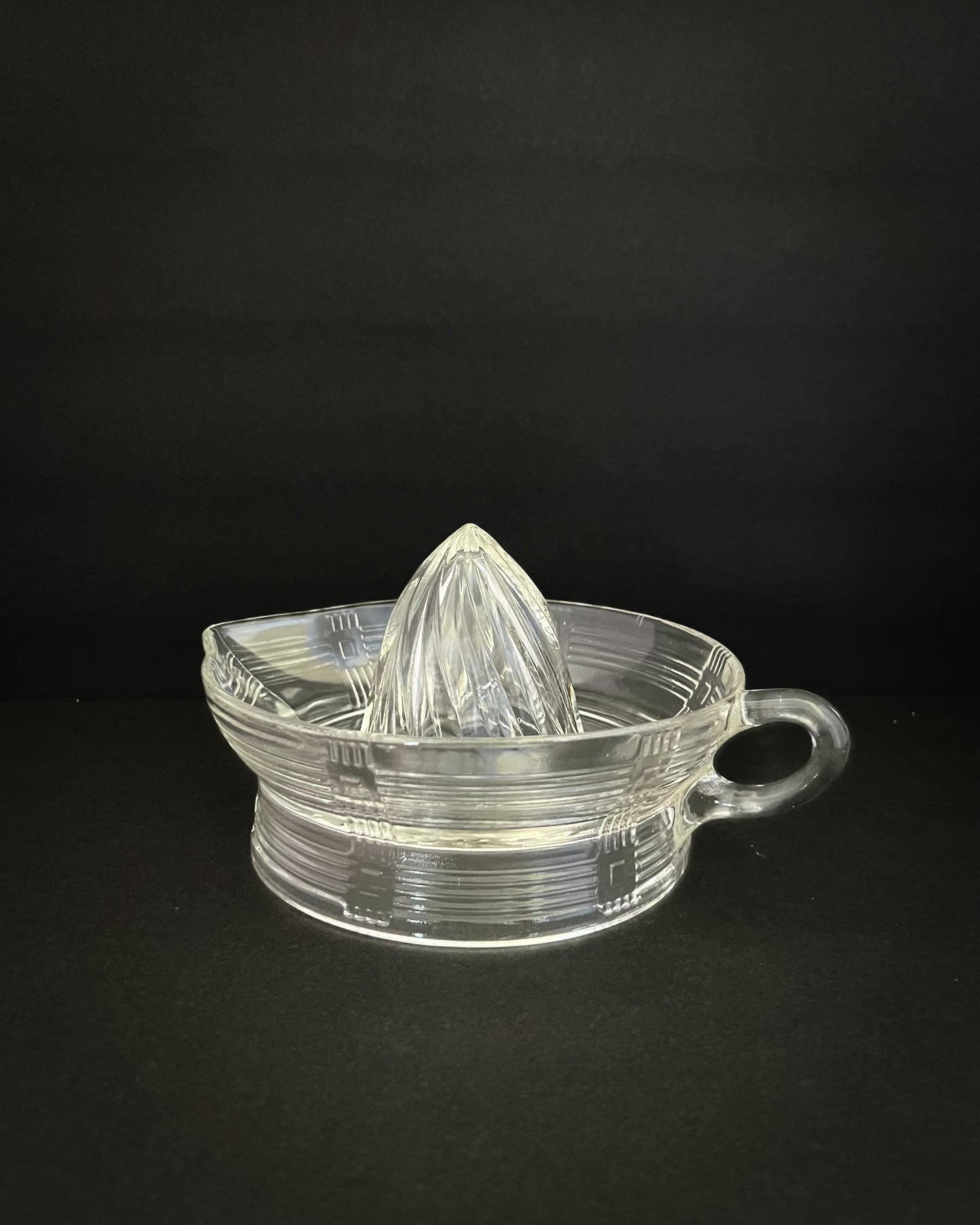 Vintage Glass Juicer