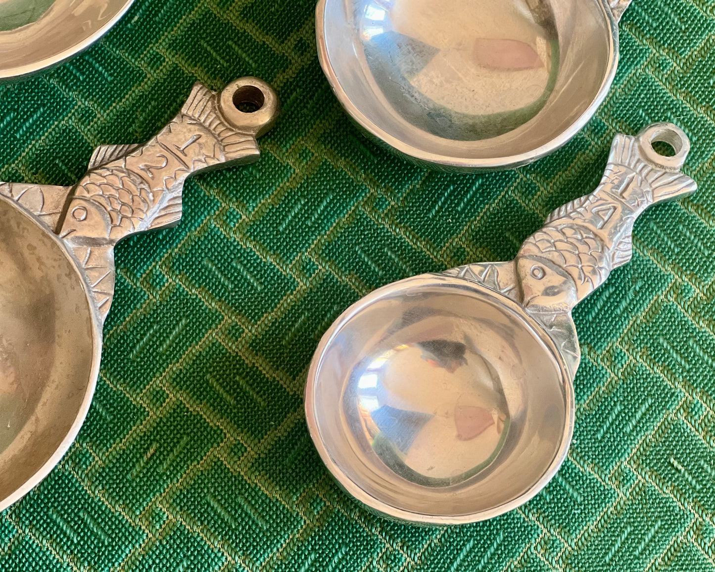 Pewter Measuring Cups