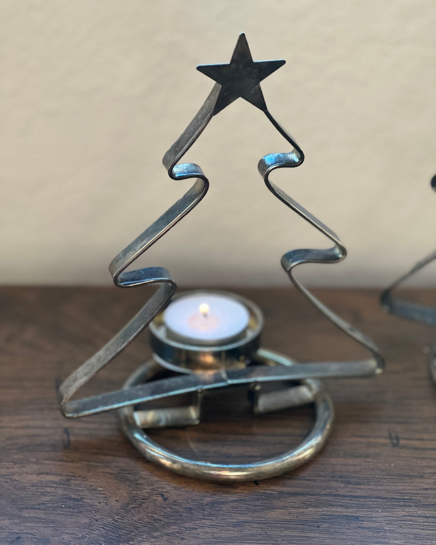 Tree Candle Holder | Set of 2