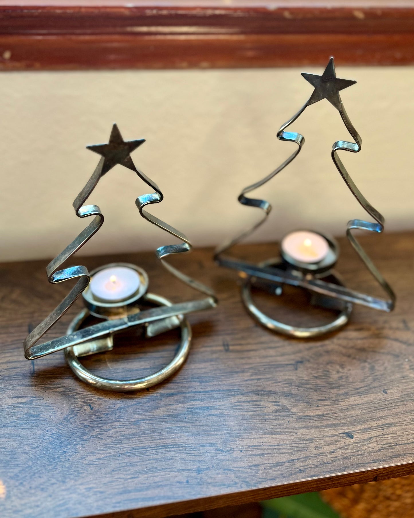 Tree Candle Holder | Set of 2