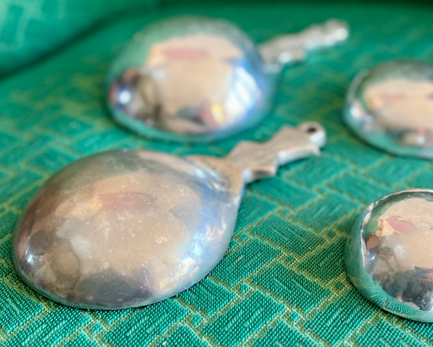 Pewter Measuring Cups