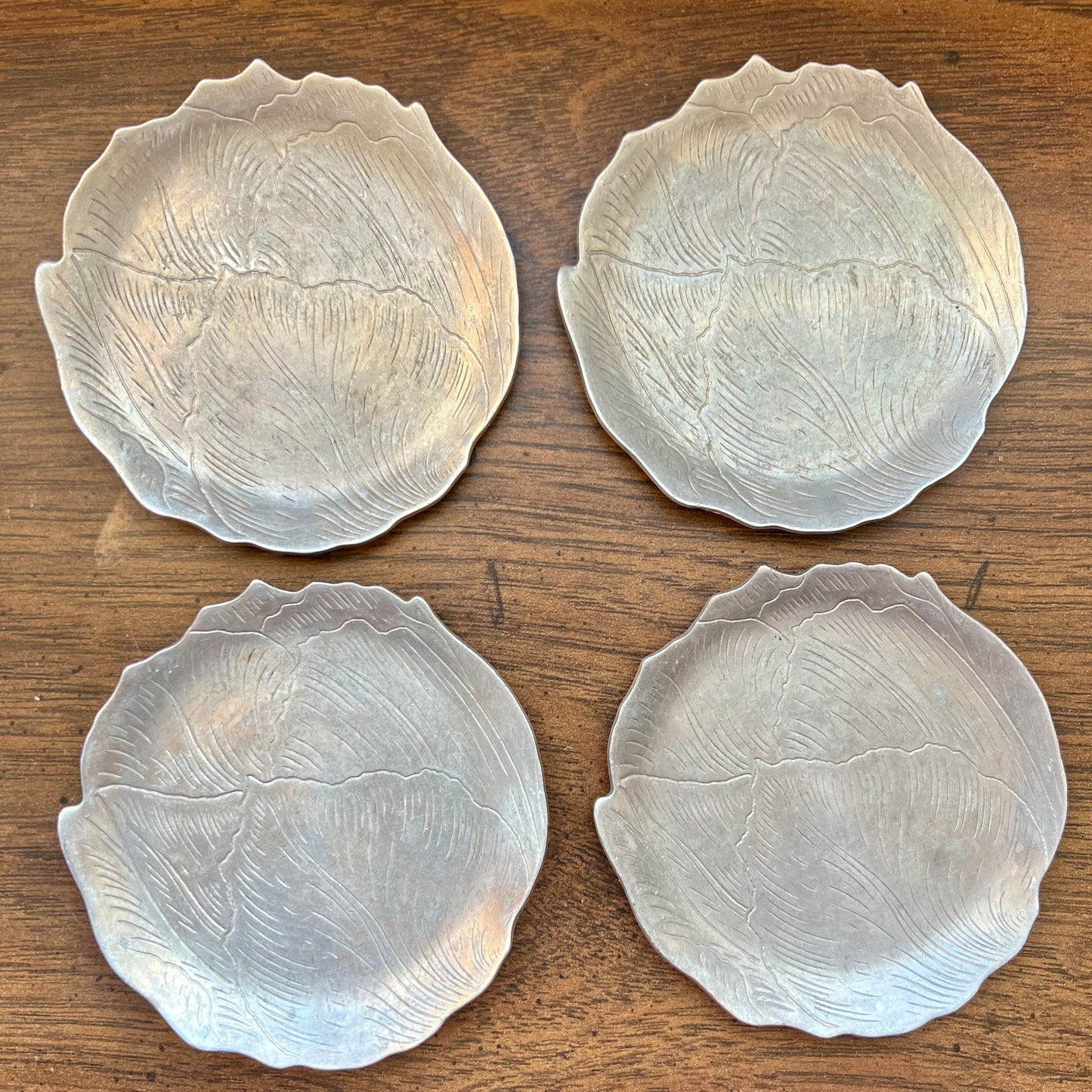 Cabbage Pattern Coasters