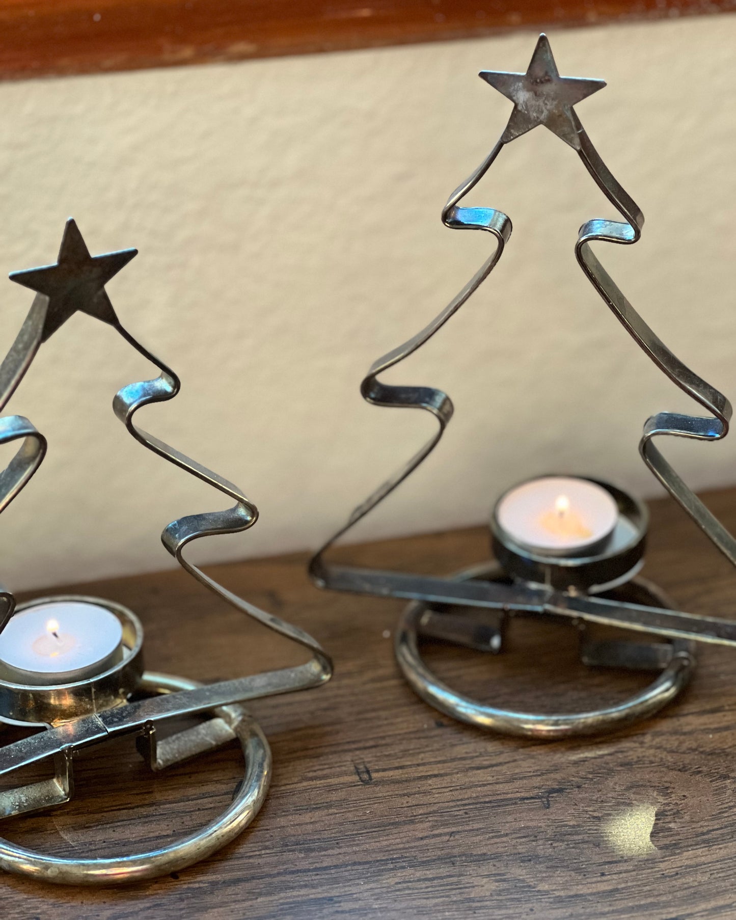 Tree Candle Holder | Set of 2