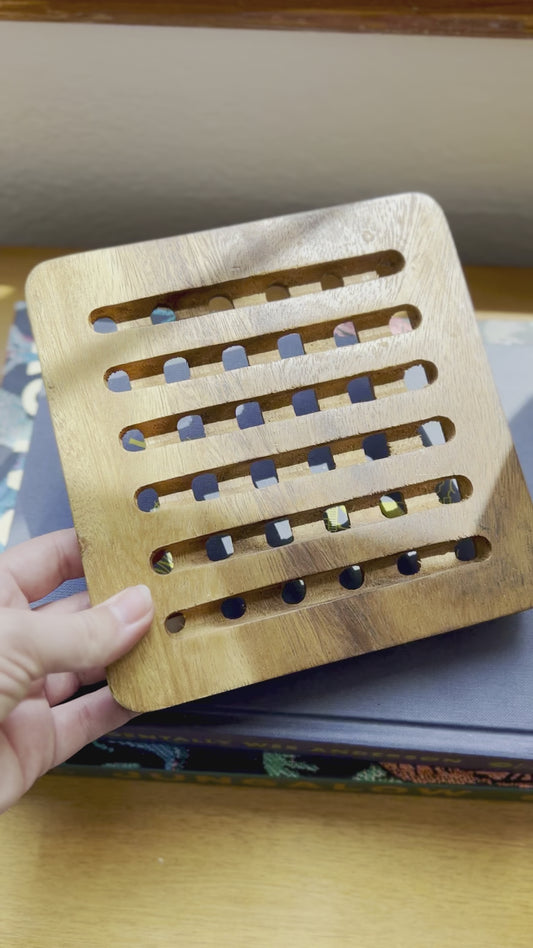 Circle / Square Wooden Trivet