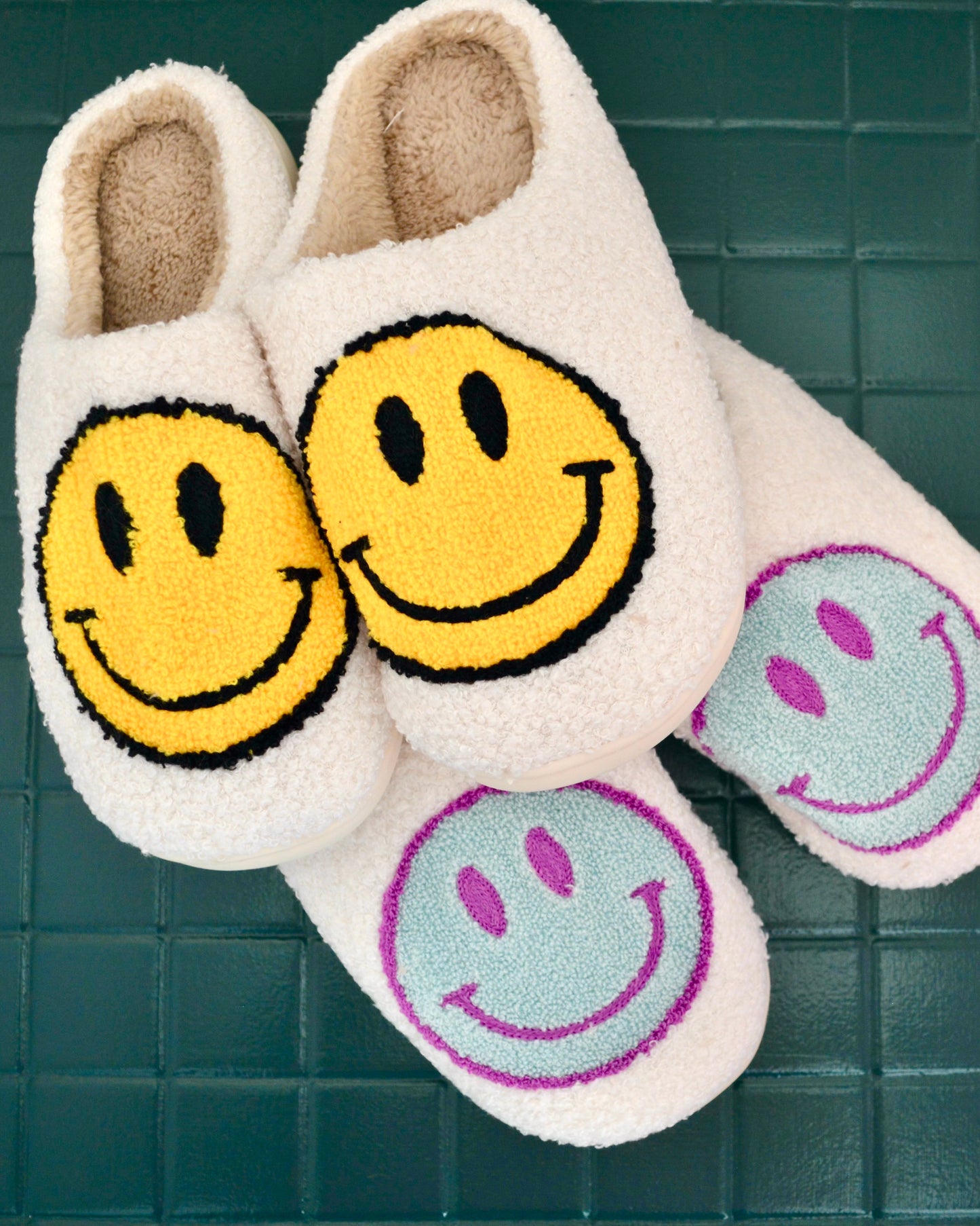 Smiley Cozy Slippers