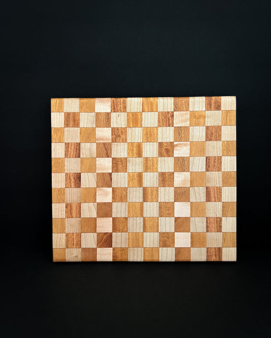 Checked Cutting Board