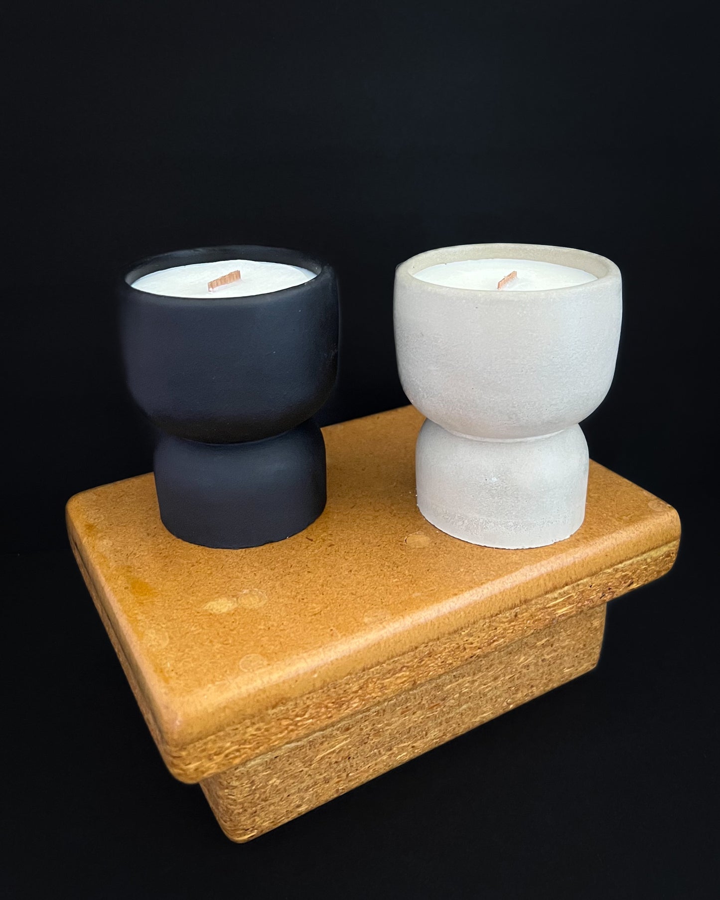 Pedestal Candle | 100% Homebody